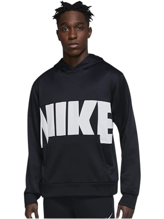 Nike Other - NIKE Men’s Therma Fit Starting 5 Hoodie in Black with Bold White Logo Size Large